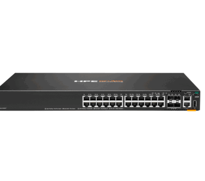 HPE Aruba Networking CX 6200F 24G 4SFP+ Switch (JL724B)